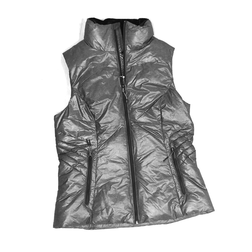 Champion - dark gray puffy vest
